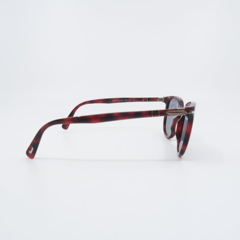 Persol 3226-S 1100/R5 51mm Red Tortoise-Gray Tempered Glass, New Sunglasses. - Picture 8 of 11